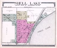 Shell Lake, Washburn County 1915